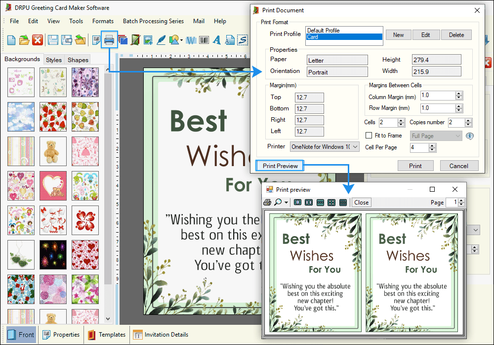 Greeting Card Maker Software